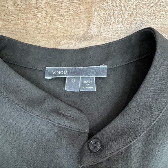 Vince Women’s Sleeveless Jumpsuit Crepe Jogger Drawstring Waist Green 0 - Picture 6 of 10